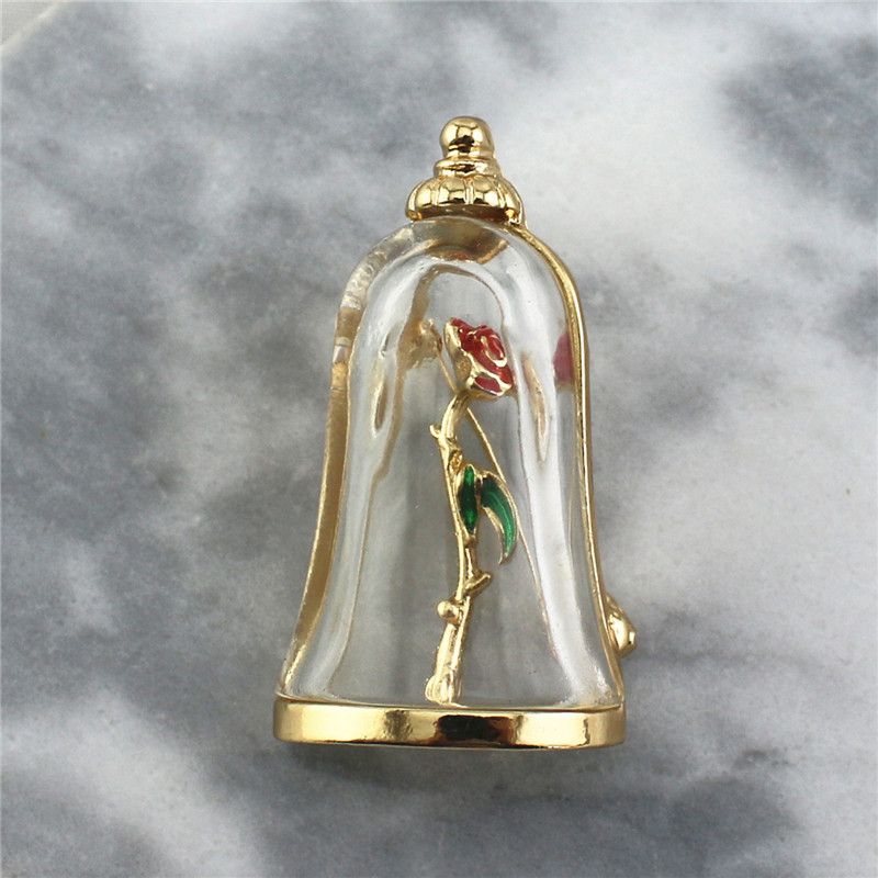  Ghim Cài Áo Hoa Hồng Trong Lồng Kính 