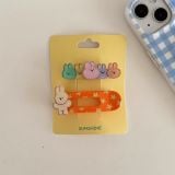  Set Kẹp Tóc Thỏ Gấu Ngôi Sao 