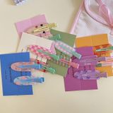  Set 2 Kẹp Tóc Hoa Quả Mùa Hè 