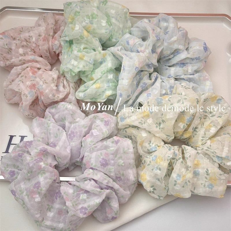  Scrunchies Hoa Nhỏ Mùa Xuân 