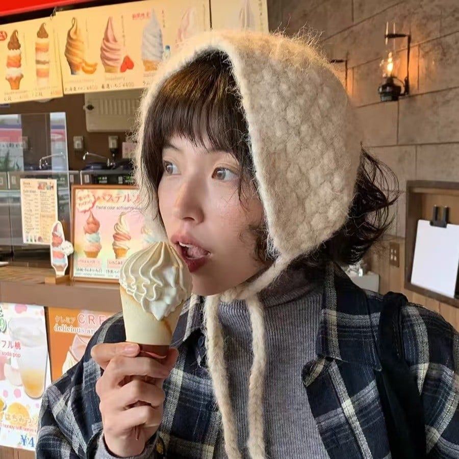  Băng Đô Len Creamy 