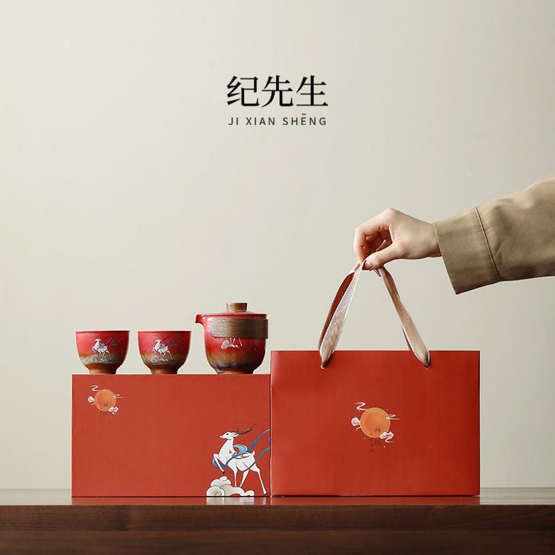  Bộ Ấm Trà Hươu Đỏ 