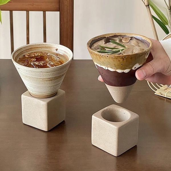  Cốc Đất Nung Hình Phễu 