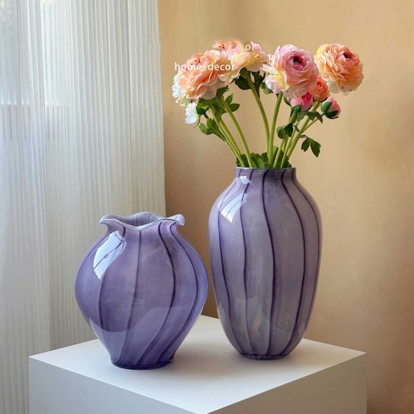  Bình Hoa Lilac Glass 