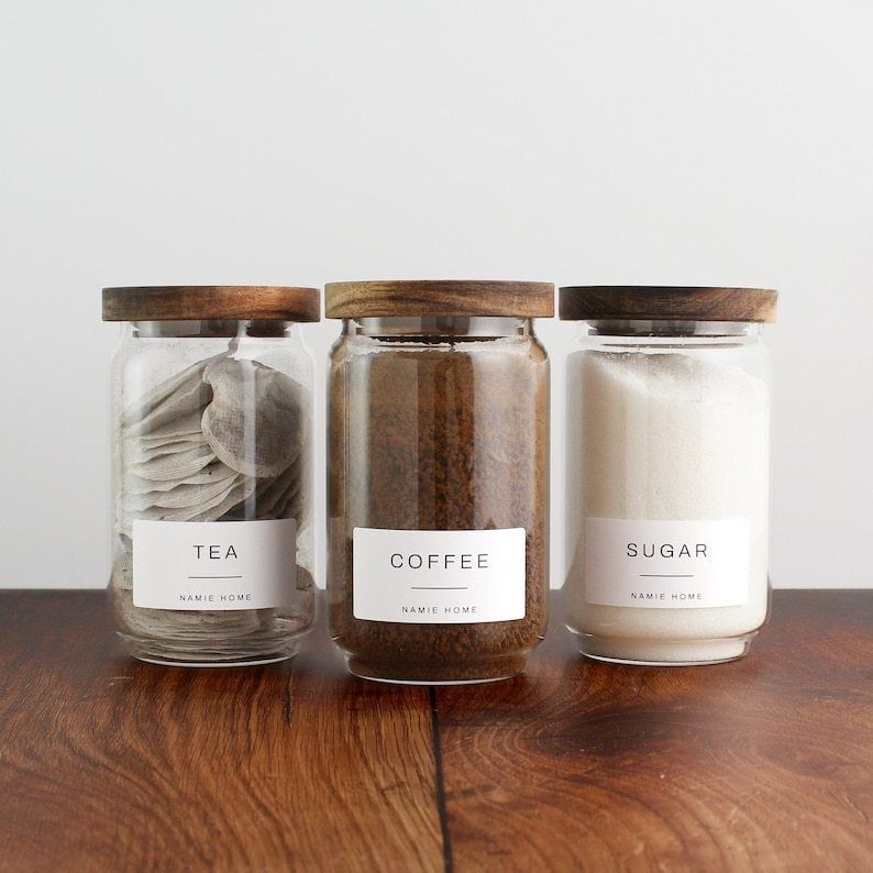  Hũ Thuỷ Tinh Nắp Gỗ 