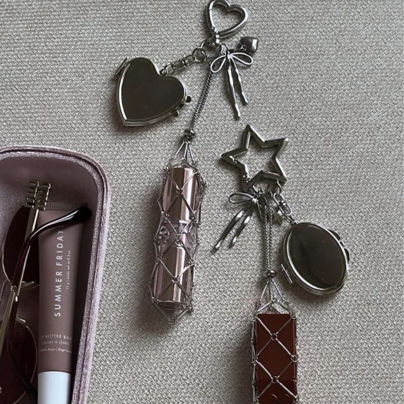  Mini Lipstick Holder Charm 