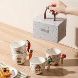  Cốc Gốm Vegetable 