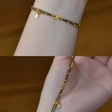  Vòng Tay Chỉ Nâu Kim Phúc 