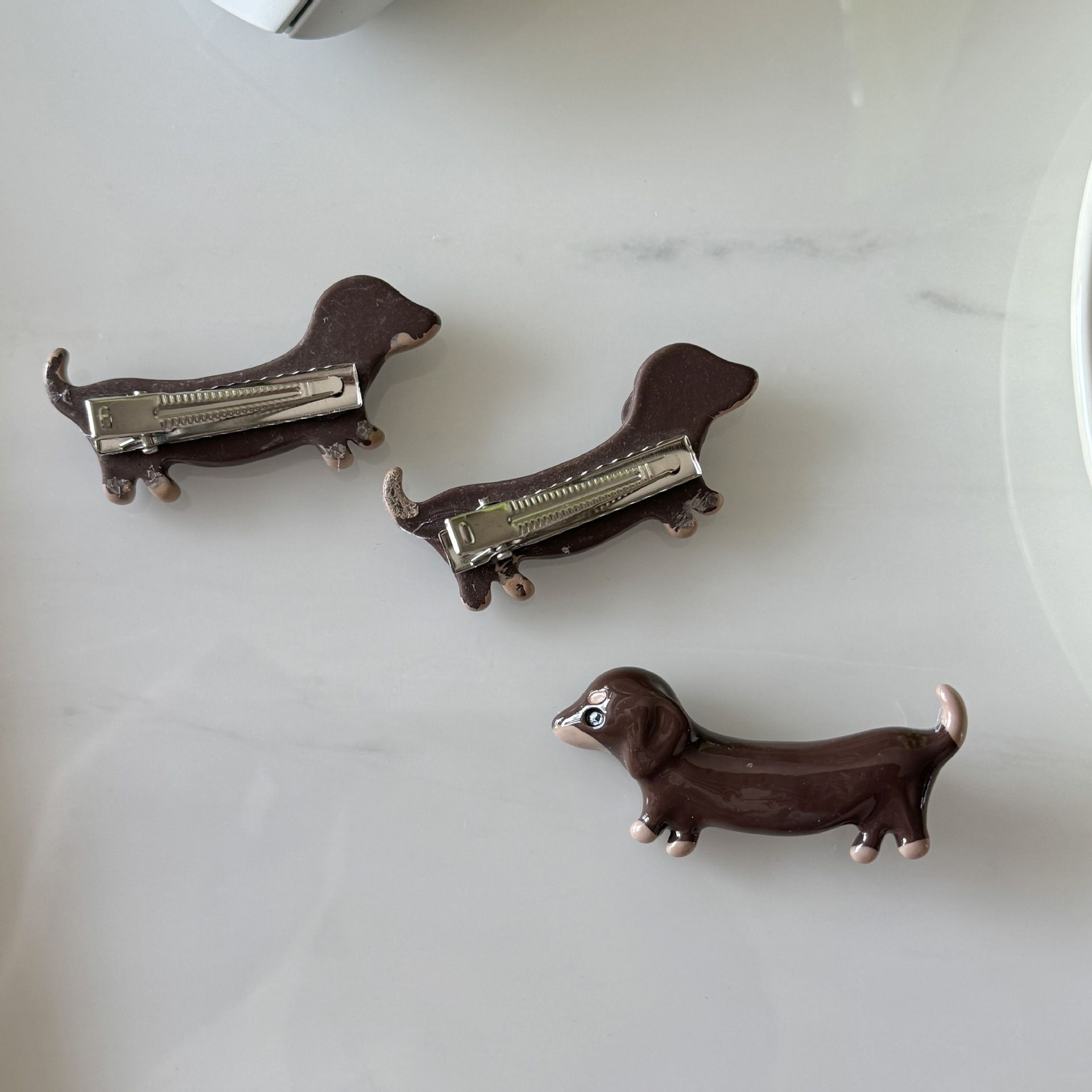  Kẹp Tóc Cún Lạp Xưởng 