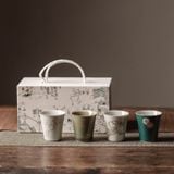  Bộ Chén Trà Tứ Cảnh 