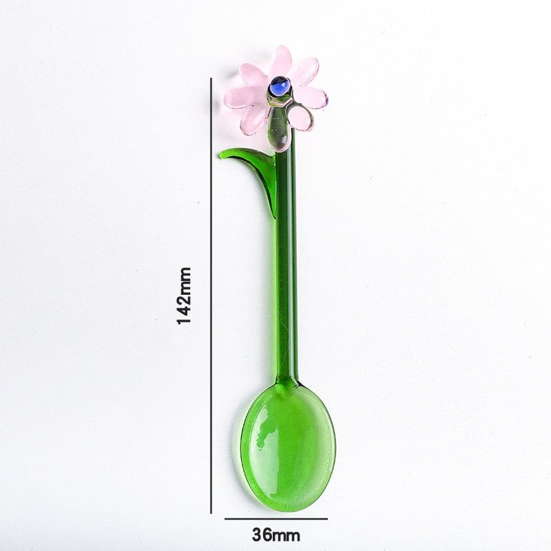  Thìa Thủy Tinh Daisy 