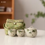  Bộ Ấm Trà Osmanthus Vẽ Tay 