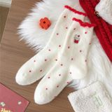  Tất Nhung Hello Kitty Đỏ 