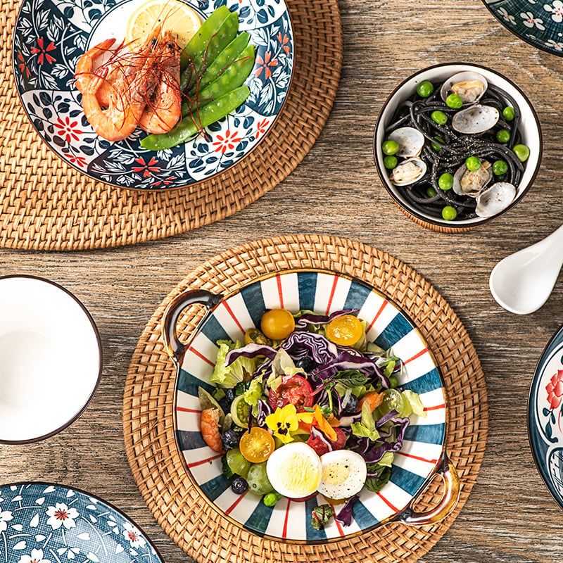  Gift Box Bộ Đồ Ăn Hoa Phong Vị 