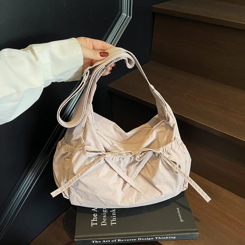  Túi Vải Linen Buộc Nơ 