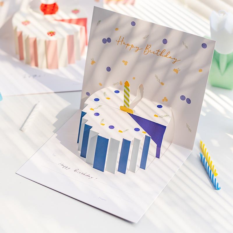  Thiệp Pop-Up Happy Birthday 