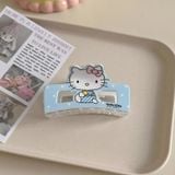  Kẹp Tóc Vuông Hello Kitty 