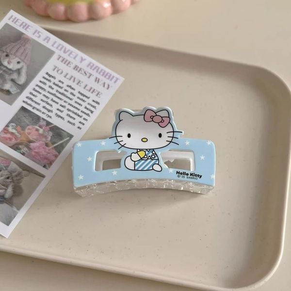  Kẹp Tóc Vuông Hello Kitty 