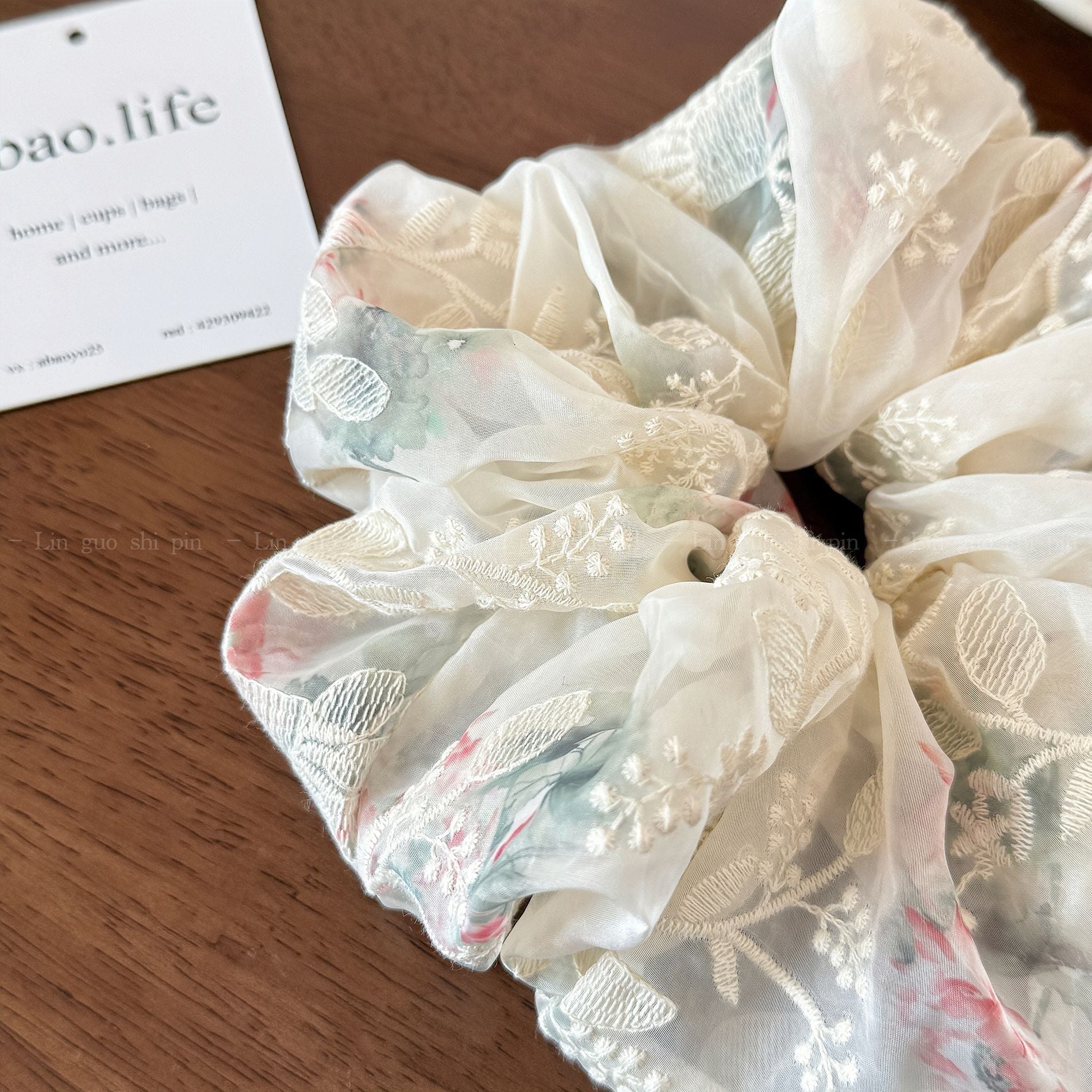  Scrunchie Hoa Sương 