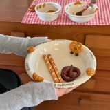  Bát, Đĩa Gốm Bread 