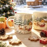  Cốc Sứ Giáng Sinh Cây Thông Noel 