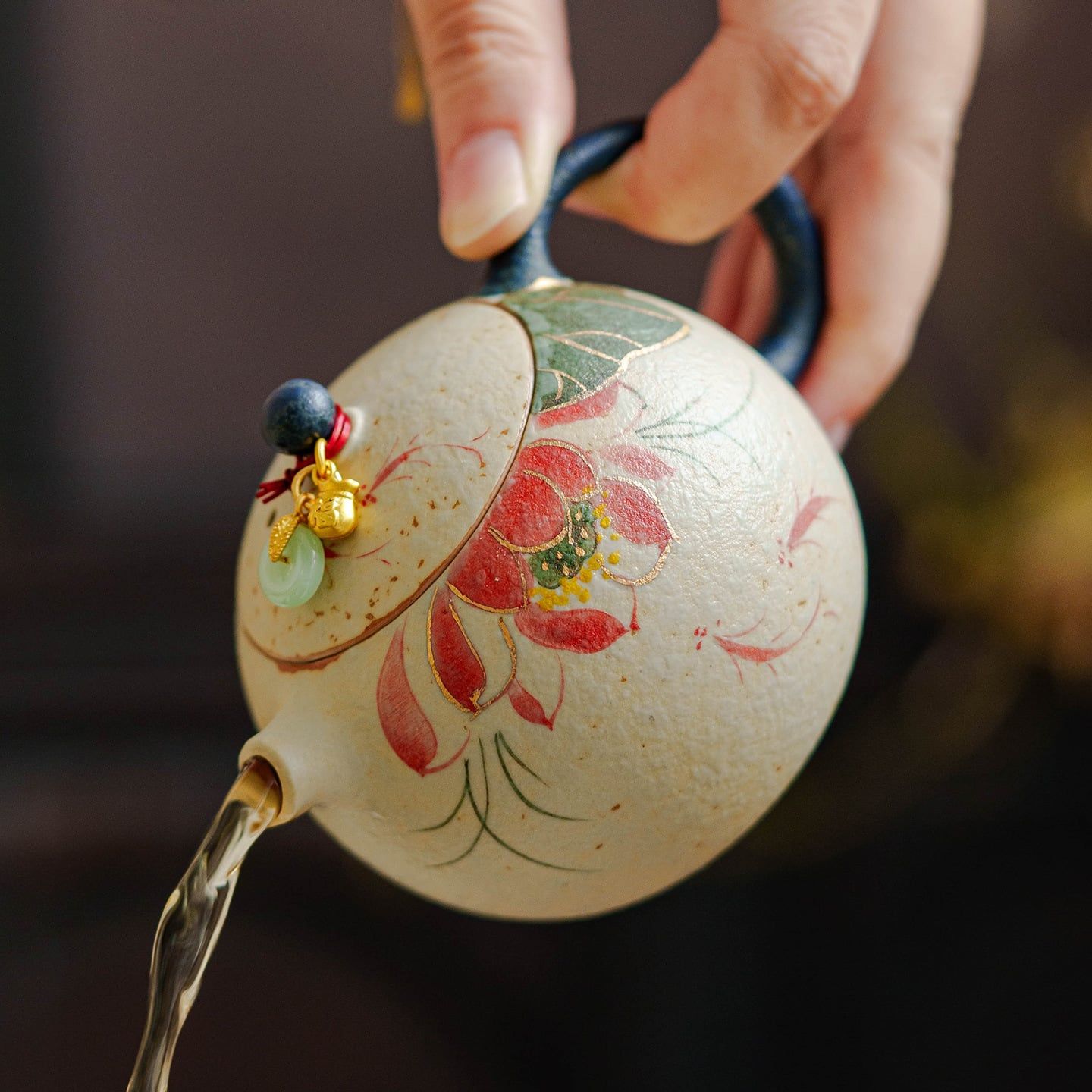  (Order) Ấm Trà Liên Hoa Hoả Thạch 