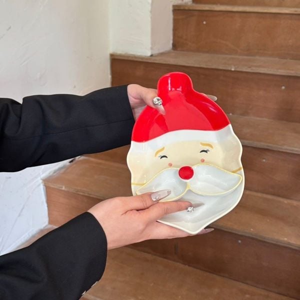  Đĩa Và Khay Nước Chấm Santa 