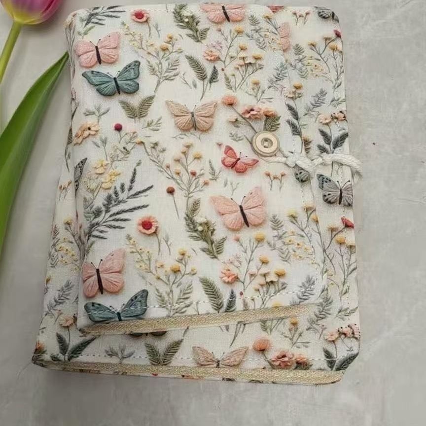  Sổ Tay Bìa Vải Khu Vườn Bướm 