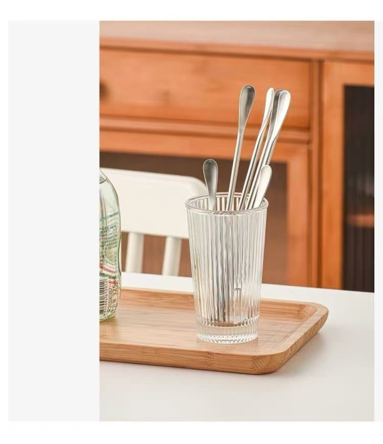  Thìa Xúc Trà, Thìa Khuấy Thép Không Gỉ (Inox 304) 