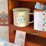  Cốc Gốm Mèo Ôm Cây 