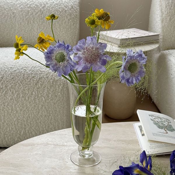  Bình Hoa Thuỷ Tinh Tối Giản 