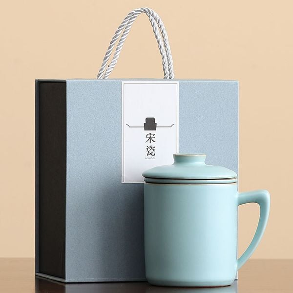  Cốc Trà Gốm Men Ngọc 