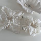  Scrunchies Thêu Hoa Nhỏ 