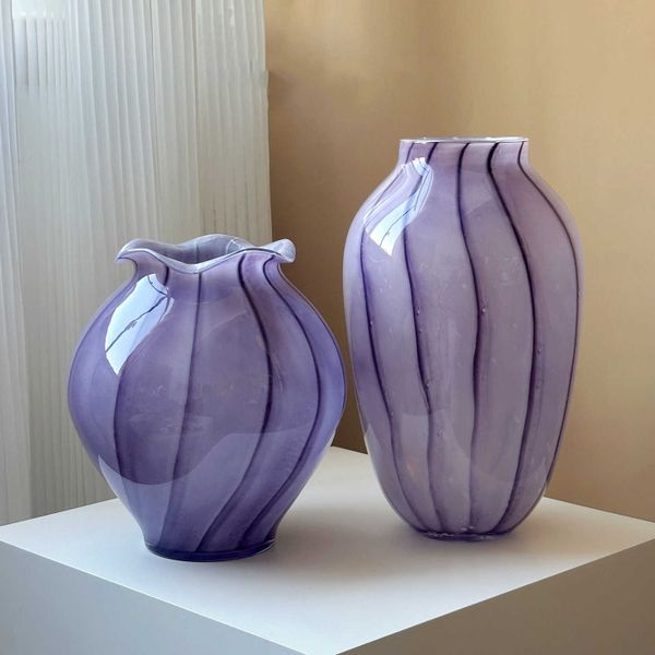 Bình Hoa Lilac Glass 