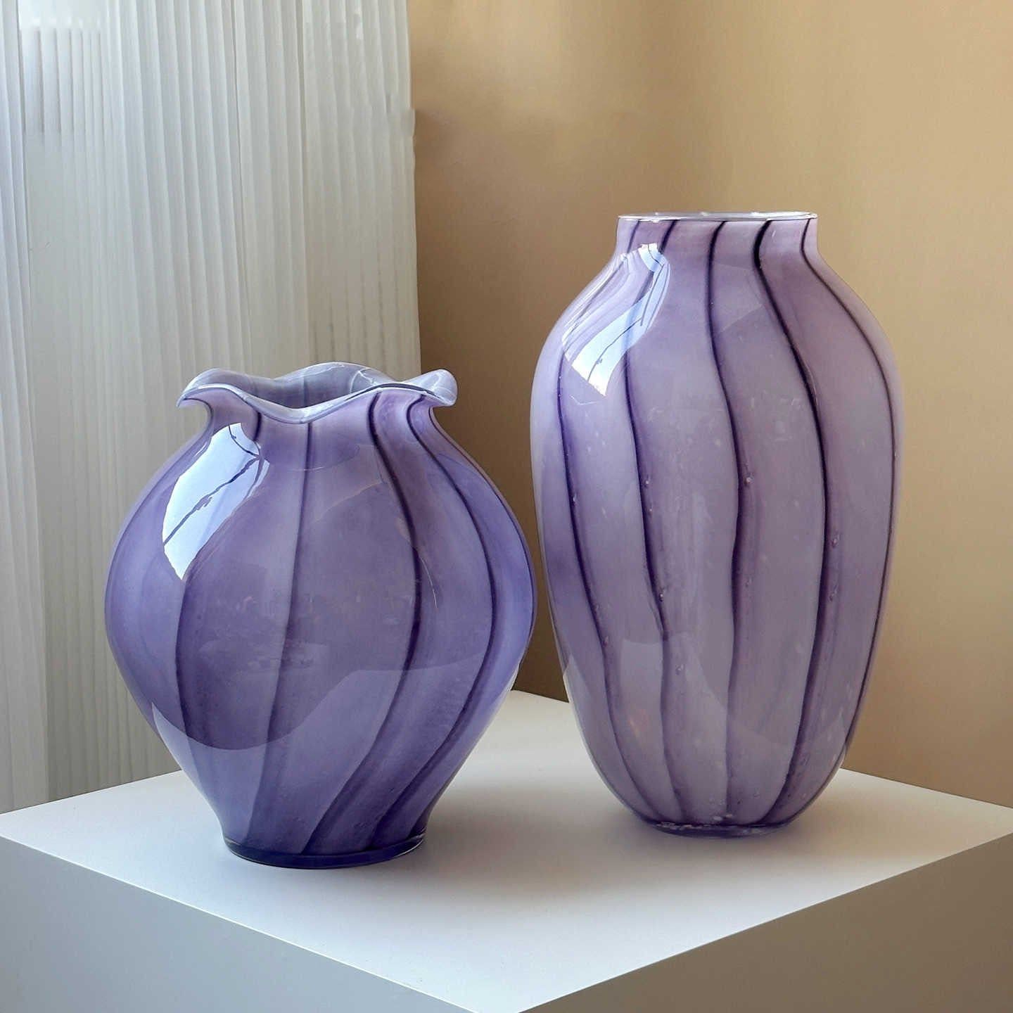 Bình Hoa Lilac Glass 