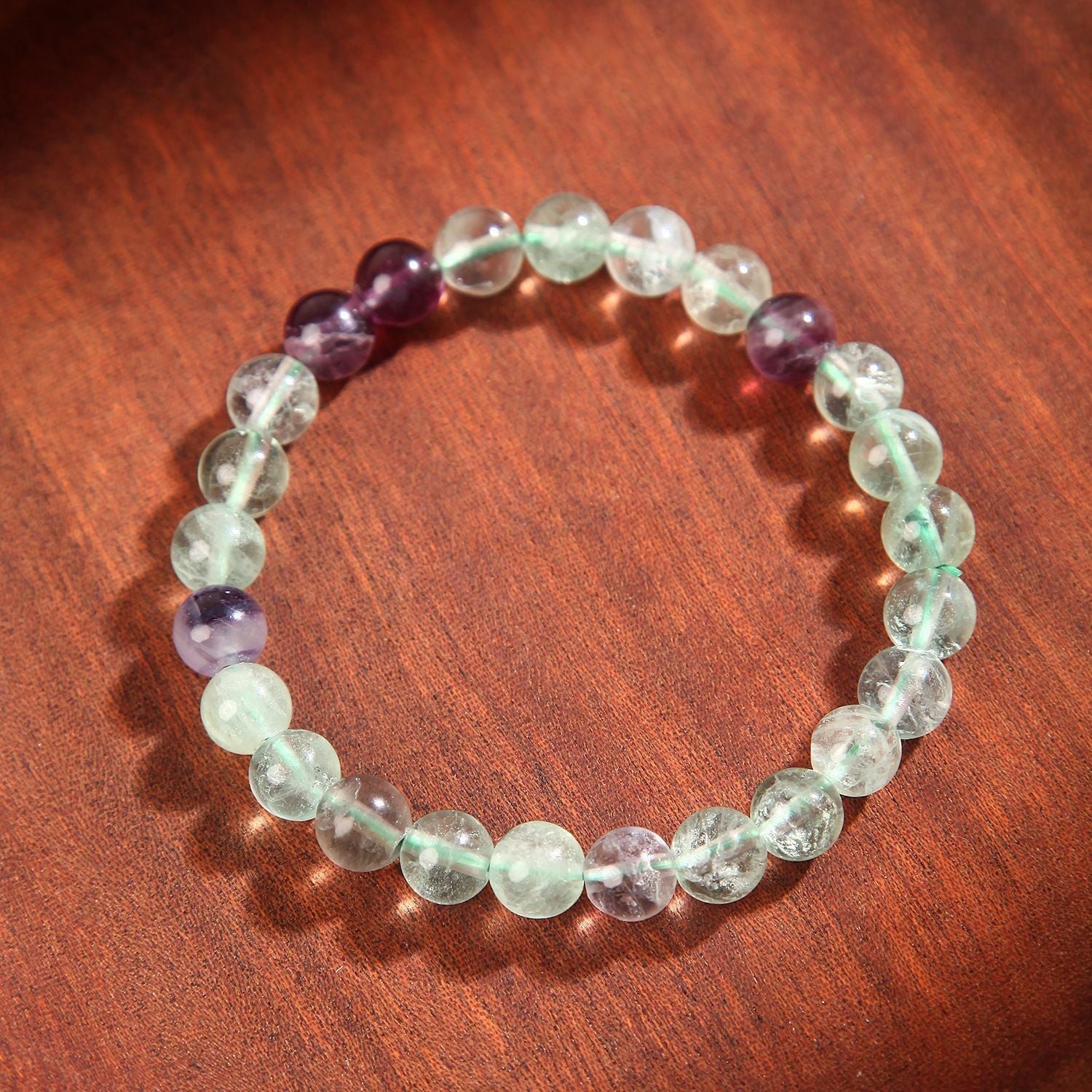  Vòng Tay Pha Lê Fluorit 