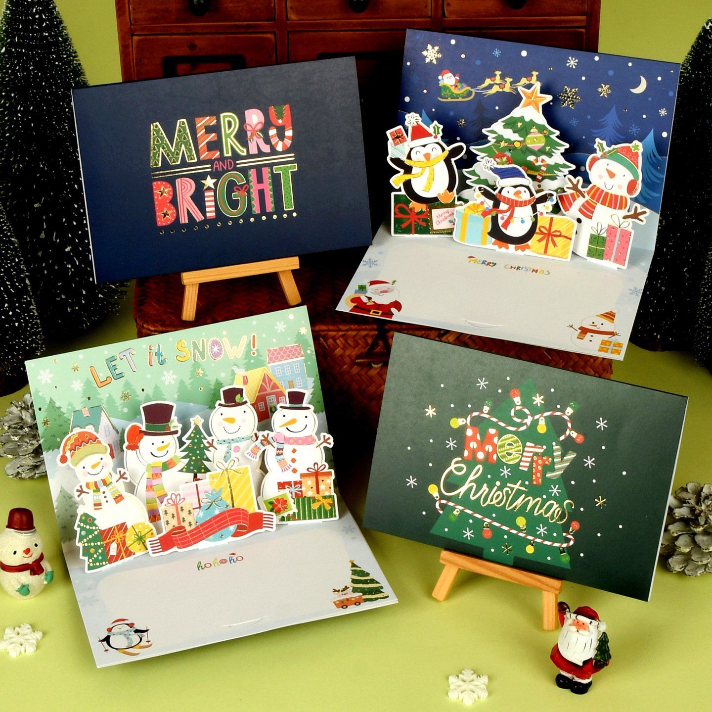  Thiệp Giáng Sinh 3D 