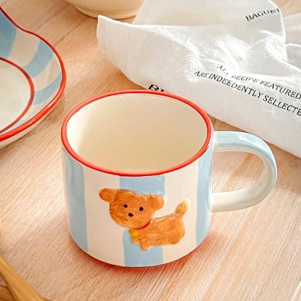  Cốc Puppy Beige 