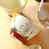  Bát Gốm Chú Thỏ Con Tinh Nghịch 