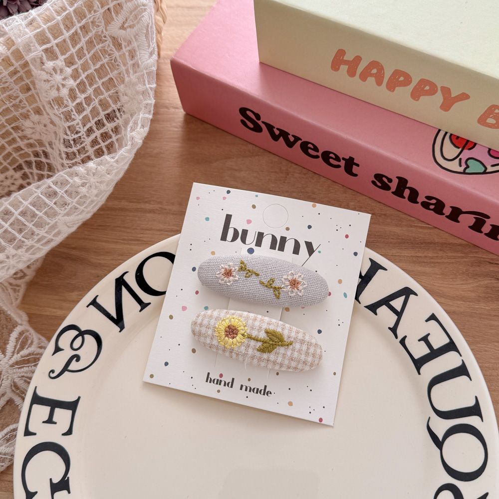  Kẹp Vải Thêu Thủ Công 