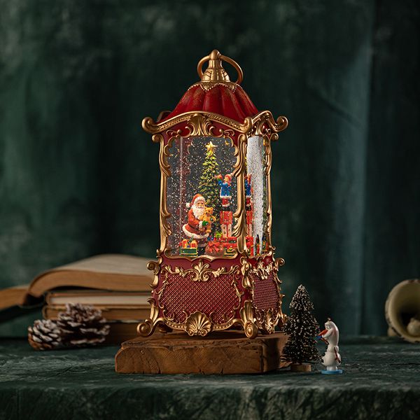 Hộp Nhạc Đèn Lồng Cung Điện Giáng Sinh 