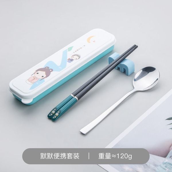  Bộ Đồ Ăn Đũa & Thìa Cầm Tay 
