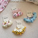  Set 2 Dây Buộc Tóc Bông 