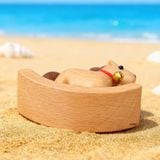  Ngựa Gỗ Bập Bênh Đeo Lục Lạc 