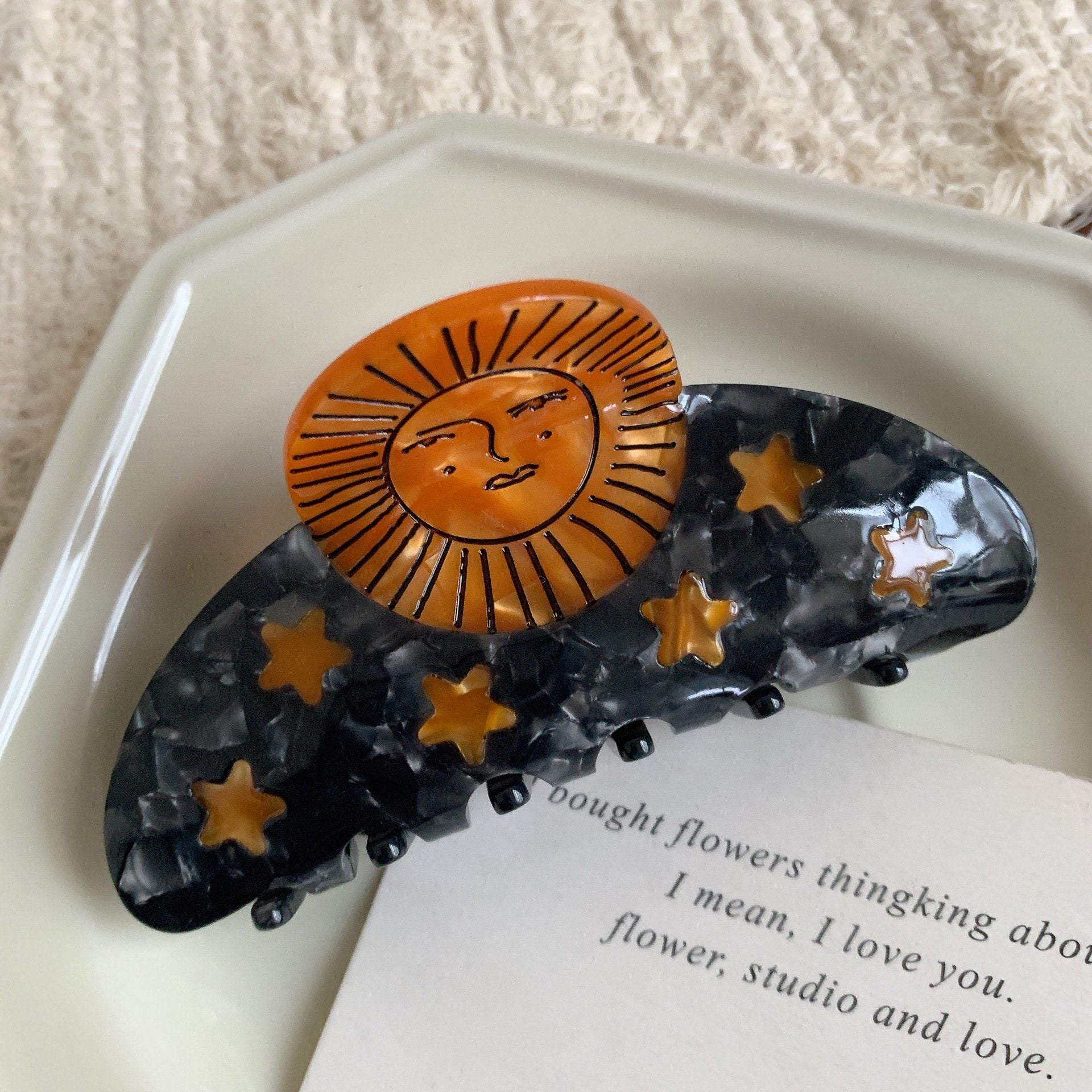  Kẹp Tóc Aurora Moon & Star 