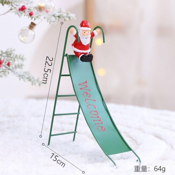  Trang Trí Ông Già Noel Trượt Tuyết 