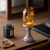  Đèn Chân Nến Hoa Nở 