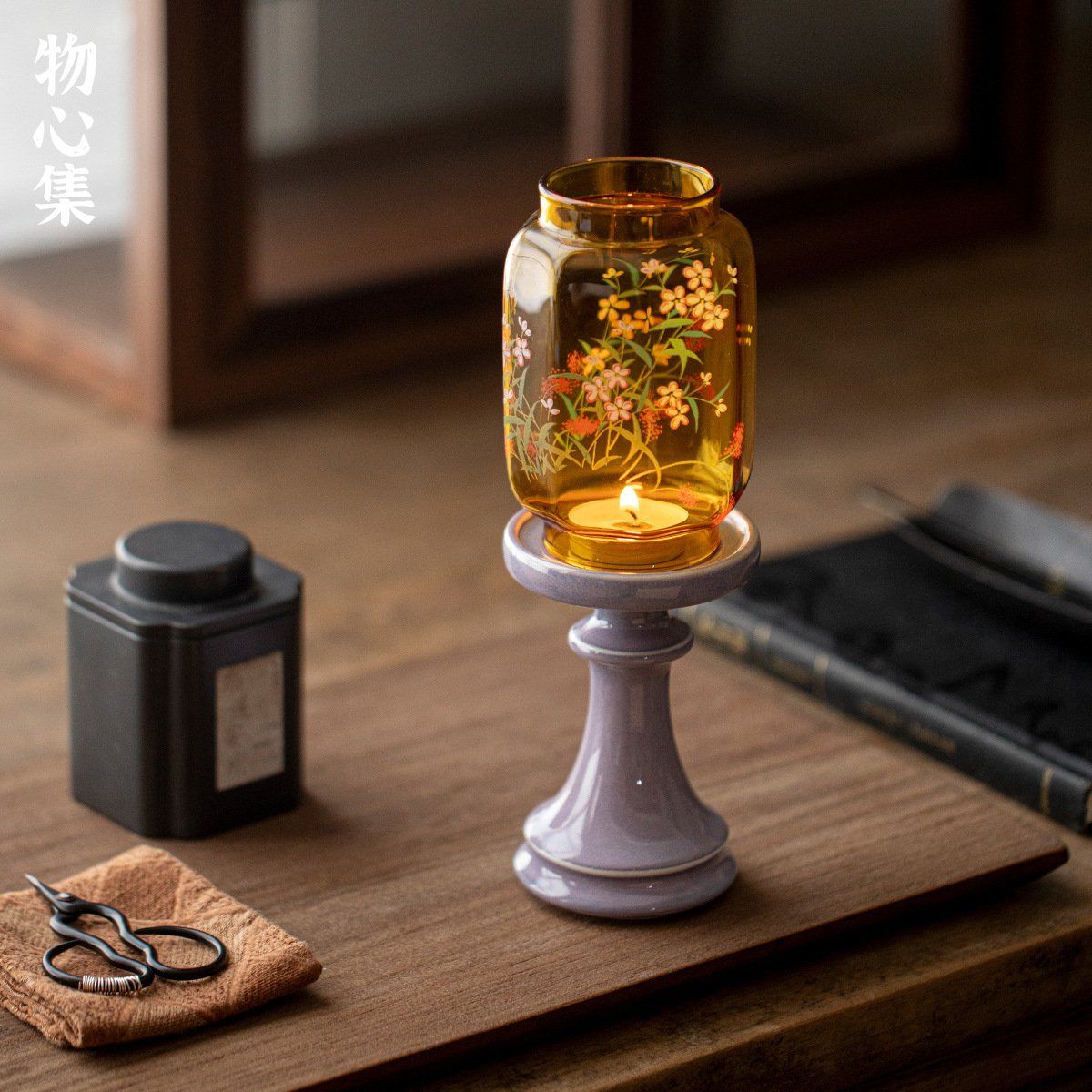  Đèn Chân Nến Hoa Nở 