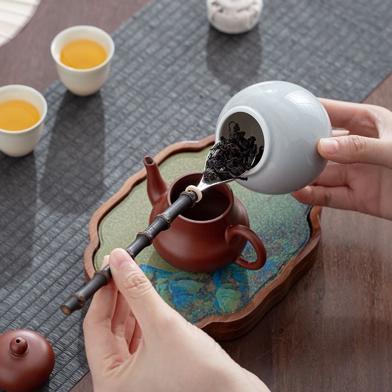  Thìa Bạc Xúc Trà 