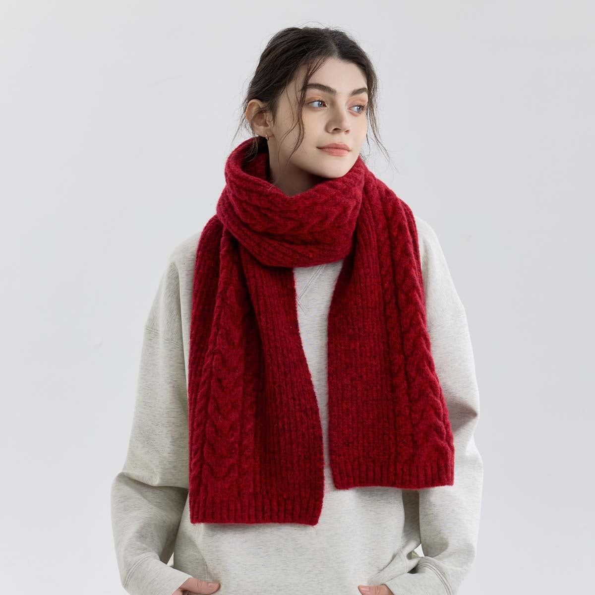  Khăn Quàng Cổ Vặn Thừng Winter Cozy 